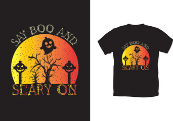 Halloween T-shirt design