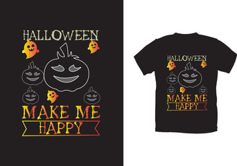 Halloween T-shirt design