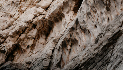 abstract background of rocky formation with uneven texture