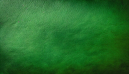 vintage green leather background texture surface of leatherette use for background mood and toned for interior material background - obrazy, fototapety, plakaty