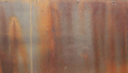 old rusty metal plate texture background