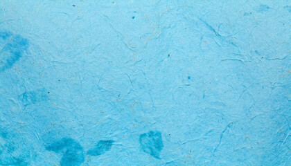 Fototapeta na wymiar light blue textured mulberry paper