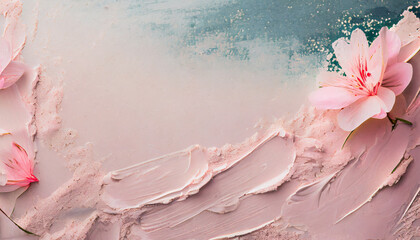 light pink cream texture background
