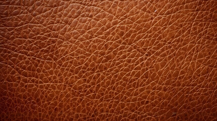 brown leather texture background ,leather surface wallpaper ,generative ai - obrazy, fototapety, plakaty