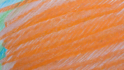 orange crayon drawings background texture