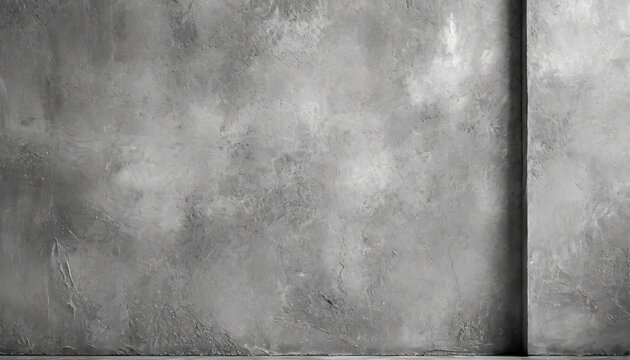gray concrete wall with plaster background photo texture