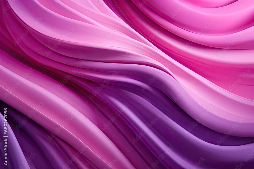 Poster a close up of a pink and purple background with a wavy design on the top of the image and bottom of 