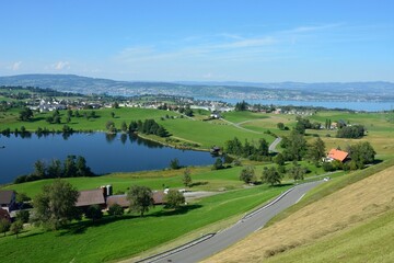 Vista del Lago H&uuml;ttnersee, Suiza