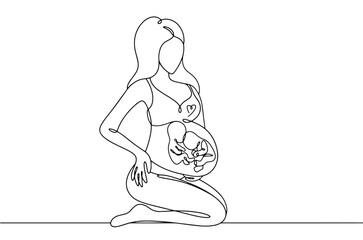 Pregnancy. Twins. One line