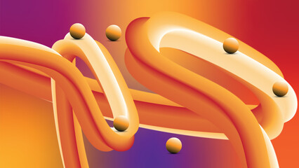 vector gradient fluid background,