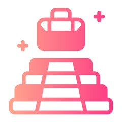 job promotion gradient icon