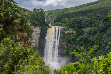 Karkloof waterfall in midlands meander KZN