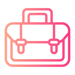 briefcase gradient icon