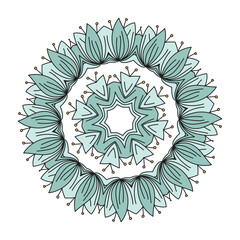 flower seamless decoration vintage pattern illustration