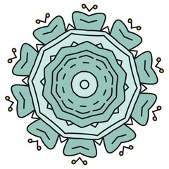 flower seamless decoration vintage pattern illustration