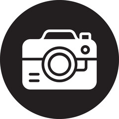 camera glyph icon