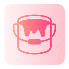 paint bucket gradient icon