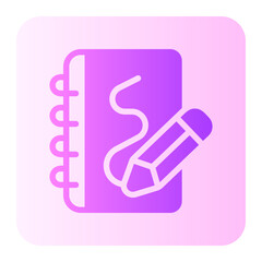 sketchbook gradient icon