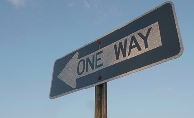 One Way Sign
