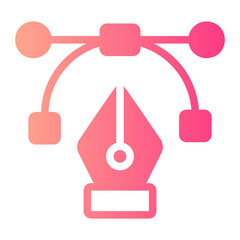 vector graphic gradient icon