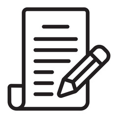 write line icon