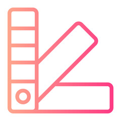 pantone gradient icon