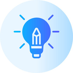 idea gradient icon