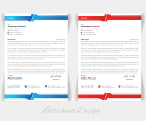 Modern Letterhead