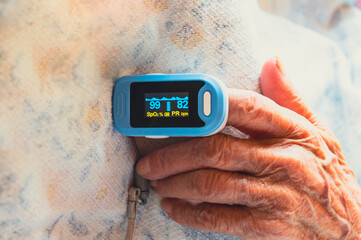 Pulse oximetry is a noninvasive method for monitoring a person's blood oxygen saturation.