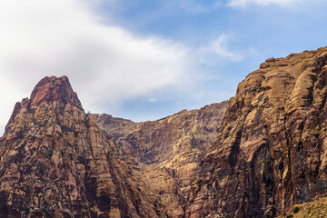 mountains with sky