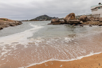 paisagem natural na cidade de Vitória, Estado do Espirito Santo, Brasil