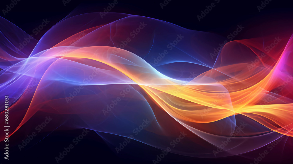 Poster digital abstract background. can be used for technological processes, neural networks and ai, digita