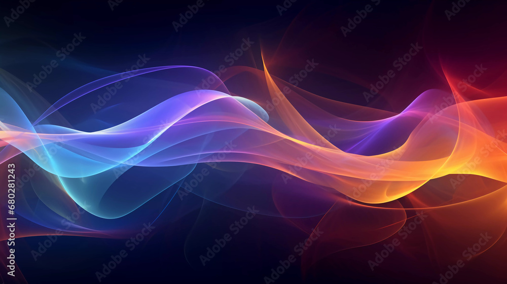 Poster digital abstract background. can be used for technological processes, neural networks and ai, digita