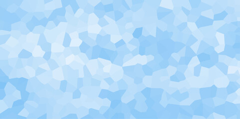 Obraz premium Quartz pastel blue Broken Stained Glass Background . Voronoi diagram background. Seamless pattern shapes vector Vintage Quartz surface white for bathroom or kitchen