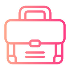 briefcase gradient icon