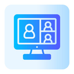 webinar gradient icon
