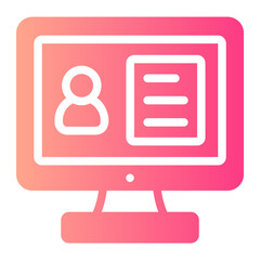 webinar gradient icon