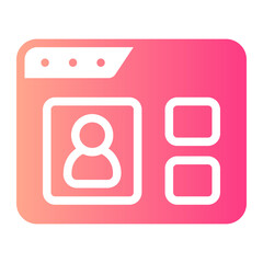 webinar gradient icon