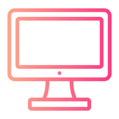 computer gradient icon