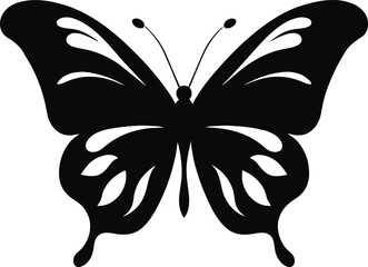 butterfly icon symbol sign vector