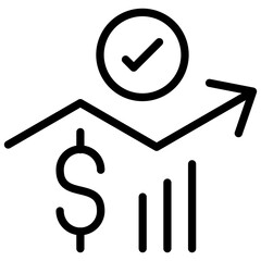 Realty Market Icon Style