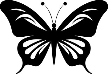Butterfly silhouette, Butterfly illustration, Butterfly vector, Design for tattoo, Butterfly tattoo, Beautiful butterflies.