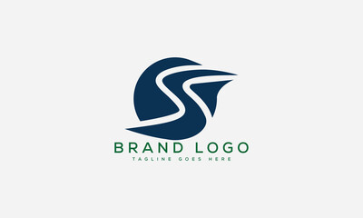 letter S logo design vector template design for brand.