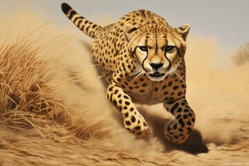 Africa safari wildlife cat carnivore mammal predator cheetah animal nature