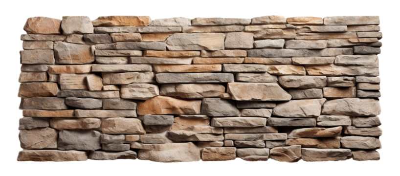Stone wall cut out