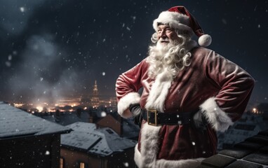 Fototapeta premium crescent on blurry background with shiny stars