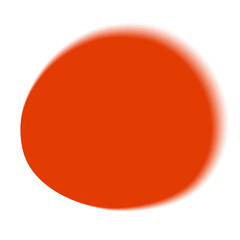 Red Christmas icon on png transparent background. Glass Ball sign. New Year design element for Xmas festive web banner, New Year card, winter sale fair branding. Grain spray paint effect.