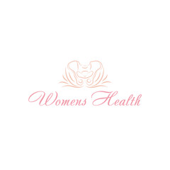 Womens health logo. Vector logo, emblem, label design set.