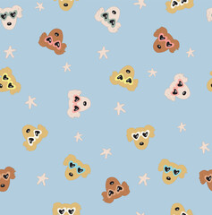seamless pattern with animals