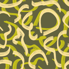 brush stroke pattern, dress trim, splash paint, textile abstract design, geometric African seamless